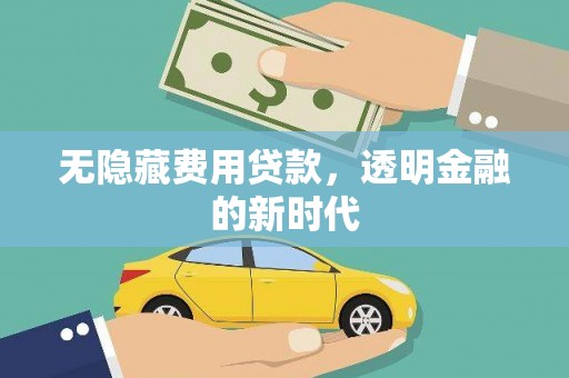 灵宝无隐藏费用贷款，透明金融的新时代