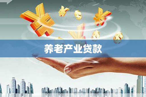 灵宝养老产业贷款