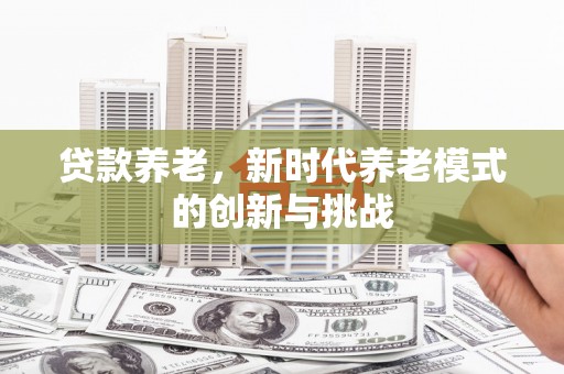 灵宝贷款养老，新时代养老模式的创新与挑战