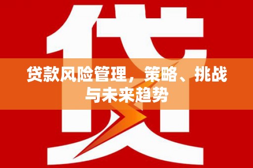 灵宝贷款风险管理，策略、挑战与未来趋势