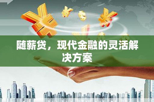 灵宝随薪贷，现代金融的灵活解决方案