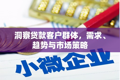 灵宝洞察贷款客户群体，需求、趋势与市场策略