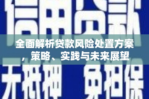 灵宝全面解析贷款风险处置方案，策略、实践与未来展望