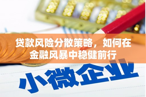 灵宝贷款风险分散策略，如何在金融风暴中稳健前行