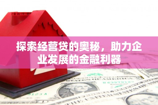 灵宝探索经营贷的奥秘，助力企业发展的金融利器