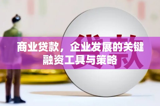 灵宝商业贷款，企业发展的关键融资工具与策略