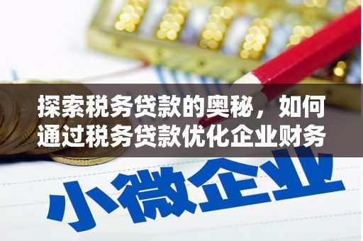 灵宝探索税务贷款的奥秘，如何通过税务贷款优化企业财务