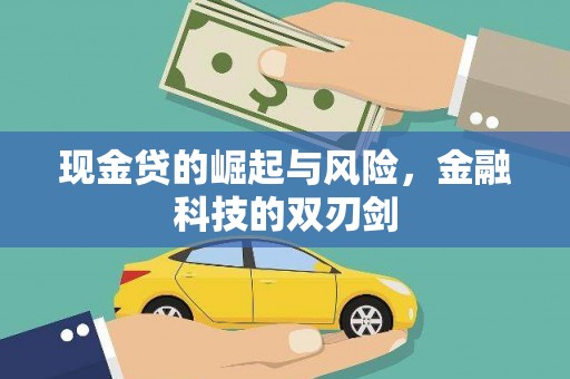 灵宝现金贷的崛起与风险，金融科技的双刃剑