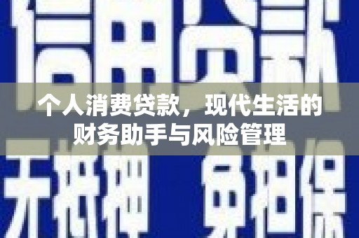 灵宝个人消费贷款，现代生活的财务助手与风险管理