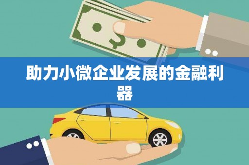 灵宝助力小微企业发展的金融利器