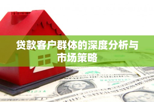 灵宝贷款客户群体的深度分析与市场策略