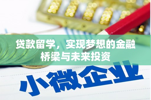 灵宝贷款留学，实现梦想的金融桥梁与未来投资