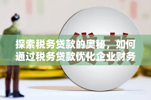 灵宝探索税务贷款的奥秘，如何通过税务贷款优化企业财务