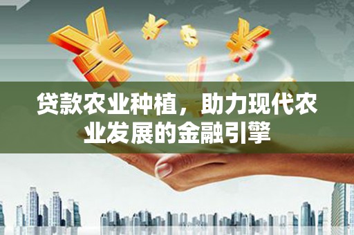 灵宝贷款农业种植，助力现代农业发展的金融引擎