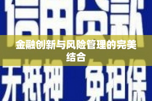 灵宝金融创新与风险管理的完美结合