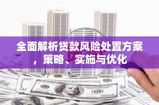 灵宝全面解析贷款风险处置方案，策略、实施与优化