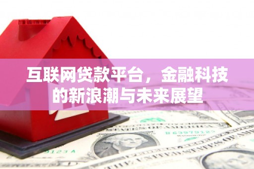灵宝互联网贷款平台，金融科技的新浪潮与未来展望