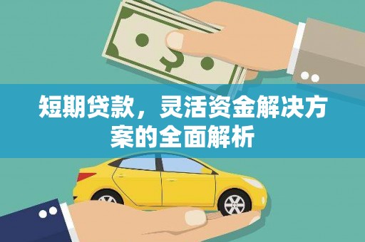 灵宝短期贷款，灵活资金解决方案的全面解析