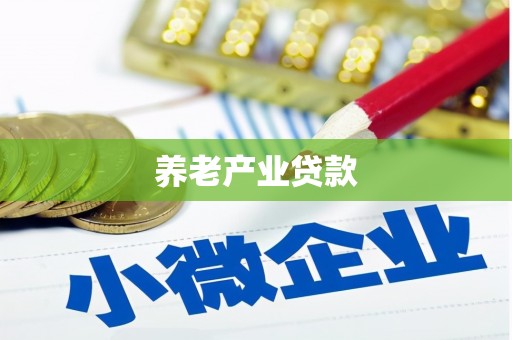灵宝养老产业贷款