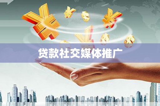 灵宝贷款社交媒体推广