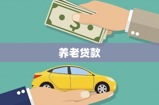 灵宝养老贷款