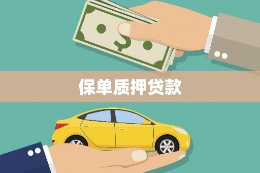灵宝保单质押贷款