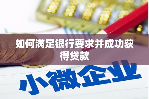 灵宝如何满足银行要求并成功获得贷款
