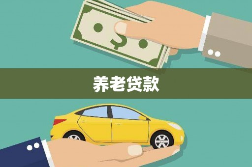灵宝养老贷款